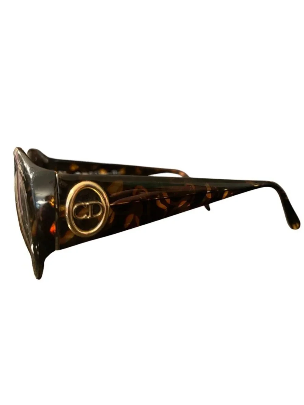 Christian Dior Ladies Sunglasses Frames Only 2854 10 Tortoise Shell CD Logo